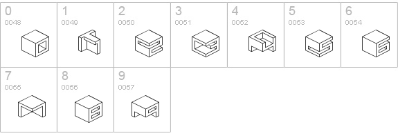 Qbicle 2 BRK numbers 0-9 preview