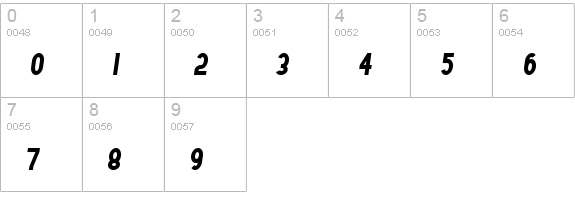 QueerStreet numbers 0-9 preview