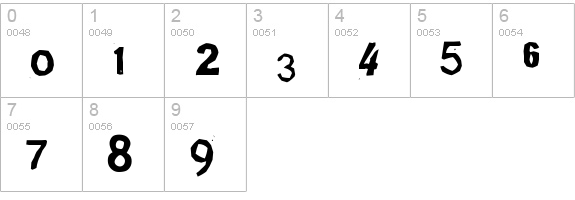 Quick End Jerk numbers 0-9 preview