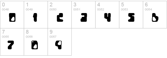 Quinine numbers 0-9 preview