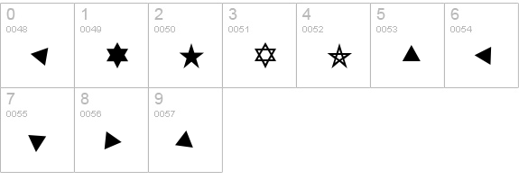 Quirks ICG numbers 0-9 preview