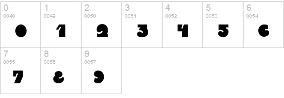 Qweckle numbers 0-9 preview