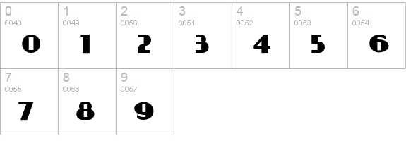 Radio Days NF numbers 0-9 preview