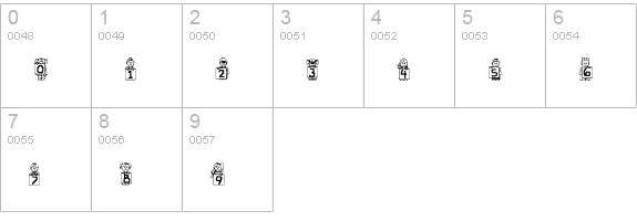 Rainie's Kids numbers 0-9 preview