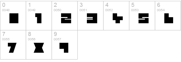 Rammstein Remix numbers 0-9 preview