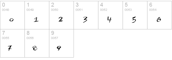 RapJack numbers 0-9 preview
