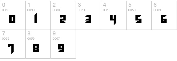 Rave King numbers 0-9 preview
