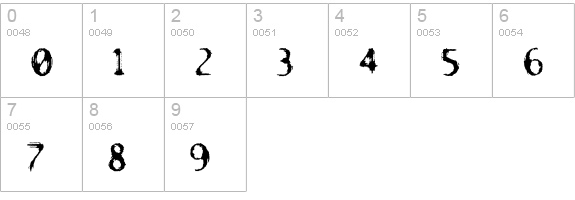 ReactorFB-Derelict numbers 0-9 preview