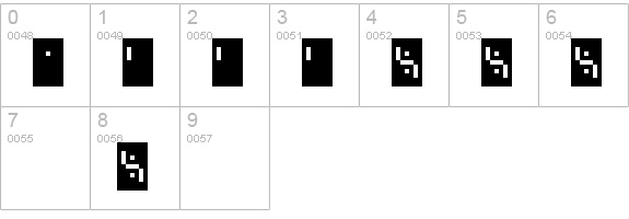 Readout-OneBackExpert numbers 0-9 preview