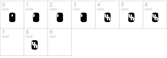 Readout-TwoBackExpert numbers 0-9 preview