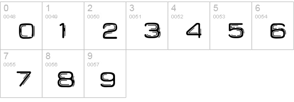 Recycle-Alternate numbers 0-9 preview