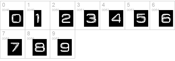 Recycle-AlternateReverse numbers 0-9 preview
