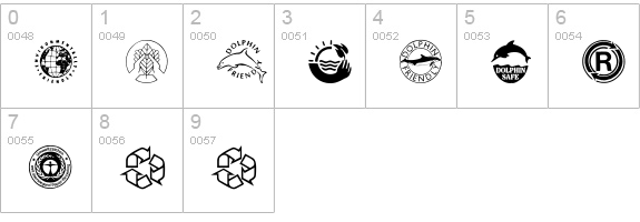 RecycleIt numbers 0-9 preview