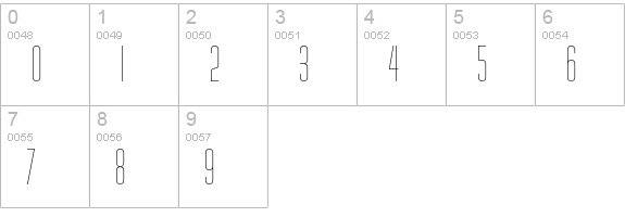 RhyOlver numbers 0-9 preview