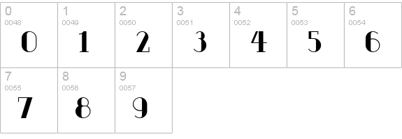 Riot Squad NF numbers 0-9 preview
