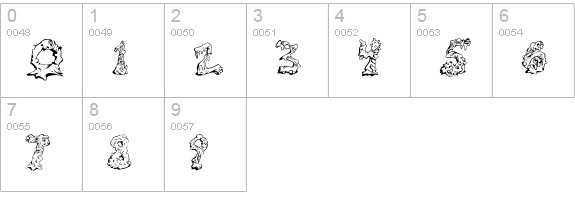 RiotAct numbers 0-9 preview