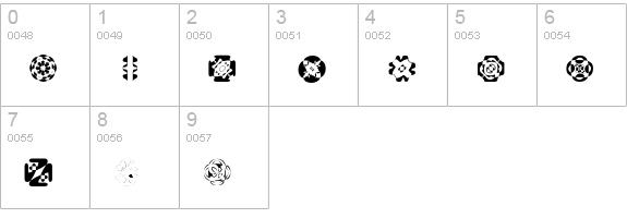 Ritual-Four numbers 0-9 preview