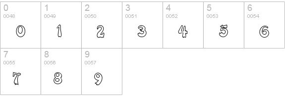 Rival numbers 0-9 preview