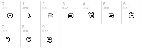 Robokid numbers 0-9 preview