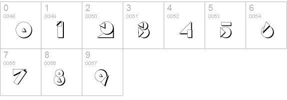 RockABillyICG numbers 0-9 preview