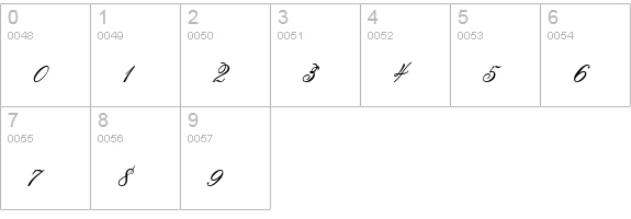Rosamunda Two numbers 0-9 preview
