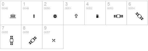 Routes A Four numbers 0-9 preview