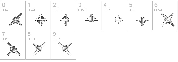 Routes A Three numbers 0-9 preview