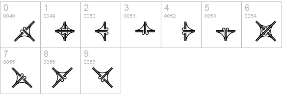 Routes B Three numbers 0-9 preview