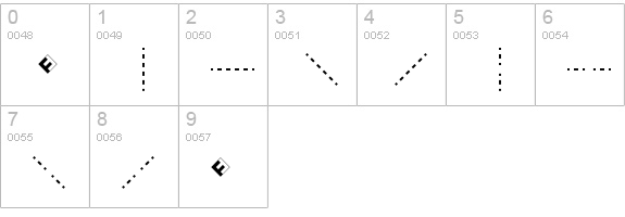 Routes B Two numbers 0-9 preview
