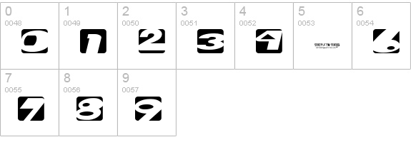 Royal box numbers 0-9 preview