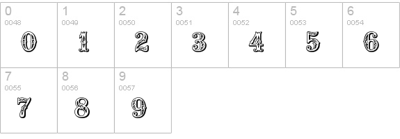 Saddlery numbers 0-9 preview