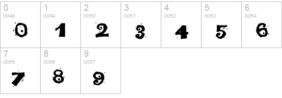 Salsa numbers 0-9 preview