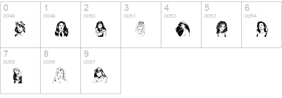 Sankavyn numbers 0-9 preview