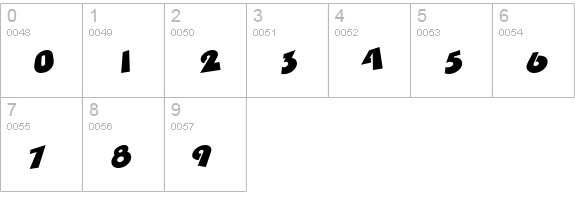 Saturday Morning Television numbers 0-9 preview