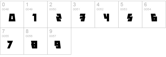 Savantism numbers 0-9 preview