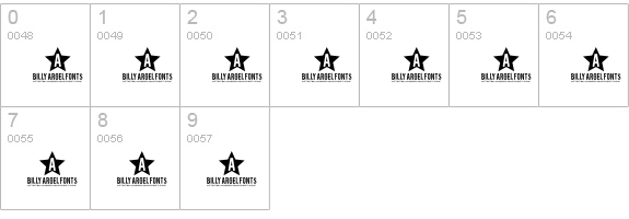 SAVE THE MINI TRIAL numbers 0-9 preview