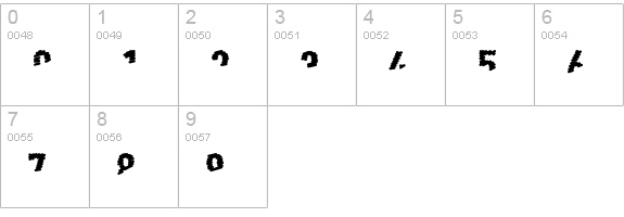 Scribble-LessOne numbers 0-9 preview