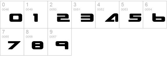 Sea Dog 2001 numbers 0-9 preview