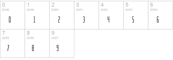 See You At The Movies Regular numbers 0-9 preview