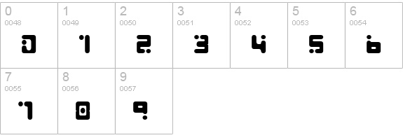 Seeds numbers 0-9 preview