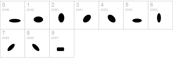 Shape Blocks Solid numbers 0-9 preview