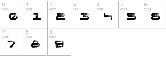 Shift numbers 0-9 preview
