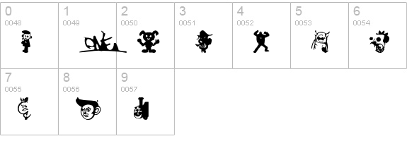 Shinjuku numbers 0-9 preview