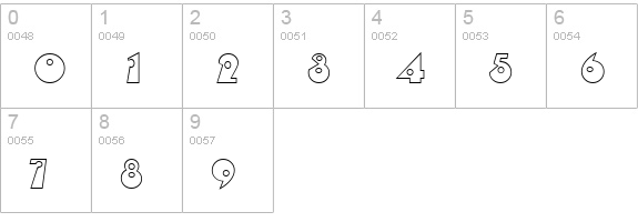 ShotShell Open numbers 0-9 preview