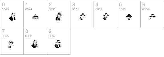 SLGardel numbers 0-9 preview