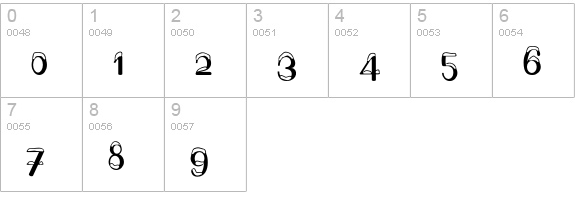 Snowhouse DEMO numbers 0-9 preview