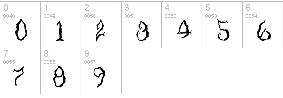 Soul Reaver numbers 0-9 preview