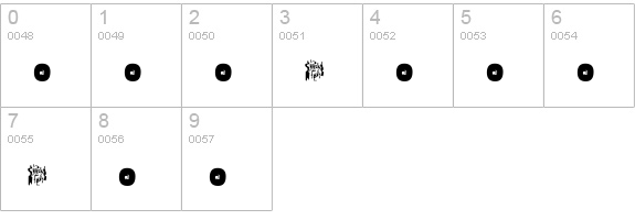 special k. numbers 0-9 preview