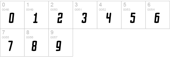 Speed Crazy numbers 0-9 preview