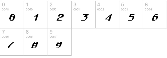 spuknik numbers 0-9 preview